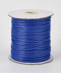 BeadsBalzar Beads & Crafts Eco-Friendly Korean Waxed Polyester Cord, Blue 0.5mm