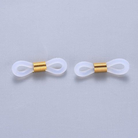 BeadsBalzar Beads & Crafts (EG1340-G) Eyeglass Holders, with 304 Stainless Steel , Golden, 20x5mm (10 PCS)