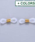 BeadsBalzar Beads & Crafts (EG1340-X) Eyeglass Holders, with 304 Stainless Steel , Golden, 20x5mm (10 PCS)