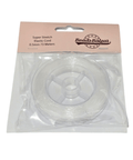 BeadsBalzar Beads & Crafts Elastic Stretch Cord Clear 0.5mm 73 meter spool