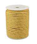 BeadsBalzar Beads & Crafts GOLD Twisted Nylon Thread, 5mm thick, about 16 meters