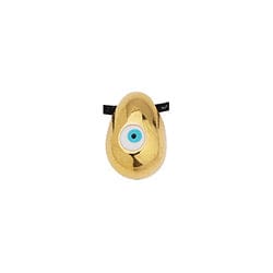 BeadsBalzar Beads & Crafts (GQE9164-X) Alloy Βead with eye 8x11mm (2 PCS)