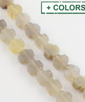 BeadsBalzar Beads & Crafts Greek Cross semi-precious stone about 8mm, 4mm thick