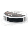 BeadsBalzar Beads & Crafts (ILL10BK50) ILLUSION CORD .010" / .26MM DIA BLACK (50 METER)