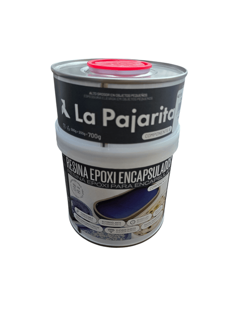 BeadsBalzar Beads & Crafts La Pajarita Encapsulated Epoxy Resin 700g – Crystal Clear & Durable Finish