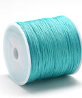 BeadsBalzar Beads & Crafts LIGHT SEA GREEN Nylon Thread, 0.8mm 100 Meters spool