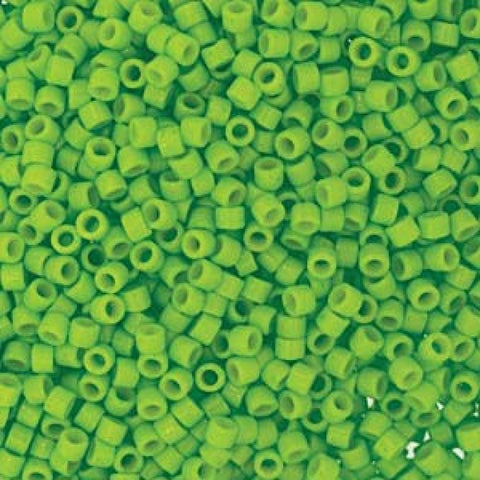 BeadsBalzar Beads & Crafts Miyuki Delica 11/0 Duracoat opaque Kiwi