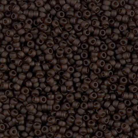 BeadsBalzar Beads & Crafts Miyuki seed beads 11/0 matted Transparent brown