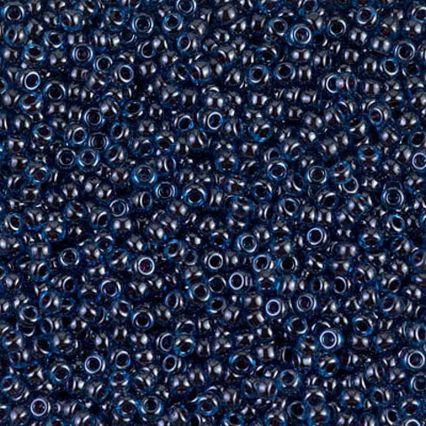 BeadsBalzar Beads & Crafts Miyuki seed beads 11/0 ruby capri blue luster (50g)