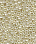 BeadsBalzar Beads & Crafts Miyuki Seed Beads 8/0 Butter Cream Ceylon (50g)