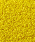 BeadsBalzar Beads & Crafts (MSB11-0404-250G) MIYUKI SEED BEADS 11/0 OPAQUE YELLOW (250 GMS)