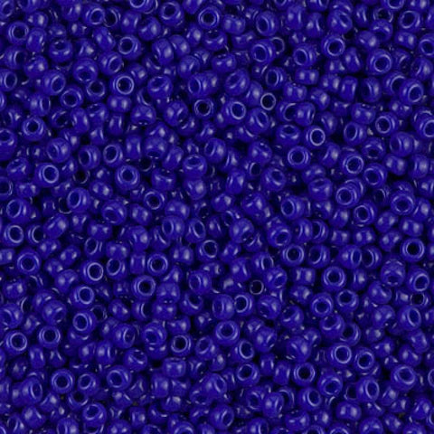 BeadsBalzar Beads & Crafts (MSB11-0414-250G) MIYUKI SEED BEADS 11/0 OPAQUE COBALT (250 GMS)