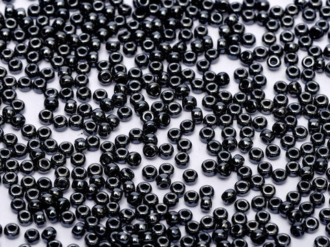 BeadsBalzar Beads & Crafts (MSB11-0451) MIYUKI SEED BEADS 11/0 GUNMETAL (250 GMS)