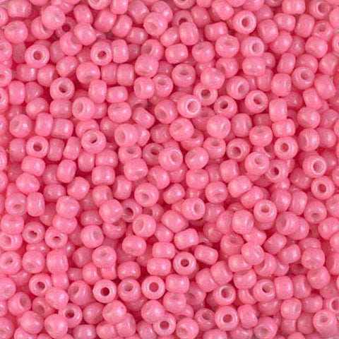 BeadsBalzar Beads & Crafts (MSB8-4467-250G) MIYUKI SEED BEADS 8/0 DURACOAT OPQ CARNATION (250 GMS)