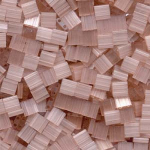BeadsBalzar Beads & Crafts (MTL-2557) MIYUKI TILA BEADS SILK PALE PINK (50 GMS)