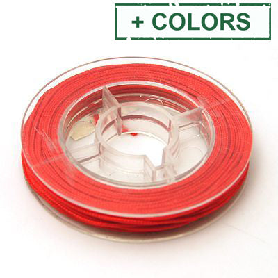 BeadsBalzar Beads & Crafts (NC8909-X) Nylon Thread for Jewelry Making, 0.8mm, (7~9m)/roll