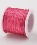 BeadsBalzar Beads & Crafts PALE VIOLET RED (NC156-126) (NC156-X) Nylon Thread Cord, about 0.8-1mm (35m/roll).