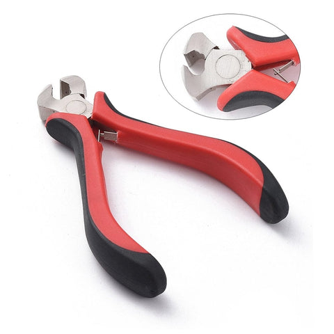 BeadsBalzar Beads & Crafts (PC9136) Carbon Steel Jewelry Pliers, End Cutting Pliers/End Nipper Plier (1 PC)