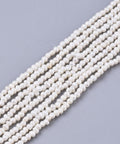 BeadsBalzar Beads & Crafts (PE7380A) Natural Cultured Freshwater Pearls Strand, 1.5~2mm (1 STR)