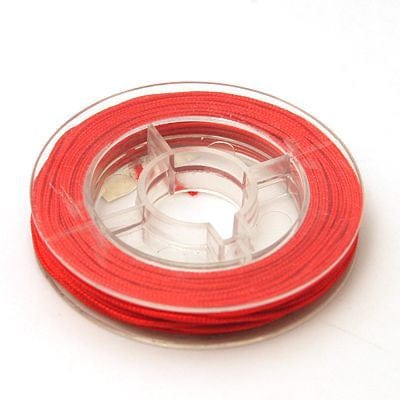BeadsBalzar Beads & Crafts PINK (NC8909-06) (NC8909-X) Nylon Thread for Jewelry Making, 0.8mm, (7~9m)/roll