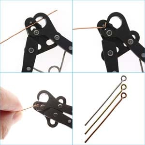 BeadsBalzar Beads & Crafts (PLLOOP2) THE 1 STEP BIG LOOPER 3MM LOOP- 24-18G WIRE (1 PC)