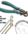 BeadsBalzar Beads & Crafts (PLLOOP2) THE 1 STEP BIG LOOPER 3MM LOOP- 24-18G WIRE (1 PC)