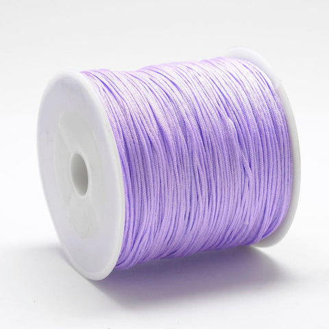 BeadsBalzar Beads & Crafts PLUM Nylon Thread, 0.8mm