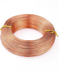 BeadsBalzar Beads & Crafts SANDY BROWN Aluminum Wire, Flexible Craft Wire, 1.5mm (15 Gauge); 100m/500g