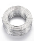 BeadsBalzar Beads & Crafts Stainless Steel Color Round 0.8mm Aluminium craft & Jewellery wire