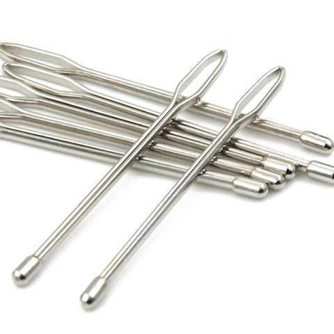 BeadsBalzar Beads & Crafts (TH9099P) Iron Bodkin Threader, Easy Pull Drawstring Threader... (10 PCS)