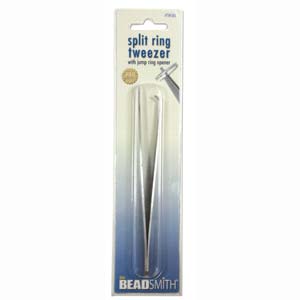 BeadsBalzar Beads & Crafts (TWSR6) MULTI TWEEZER- SPLIT/JUMP RING OPENER  (1 PC)