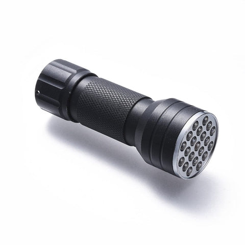 BeadsBalzar Beads & Crafts UV Flashlight, 395nm, Ultraviolet Light Detector, for UV Glue Curing