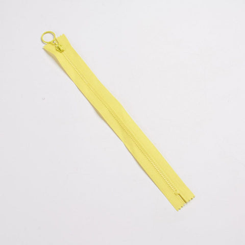 BeadsBalzar Beads & Crafts YELLOW Resin Close End Zippers, Garment Accessories, for Sewing Purse Bags Crafts, 280x29mm