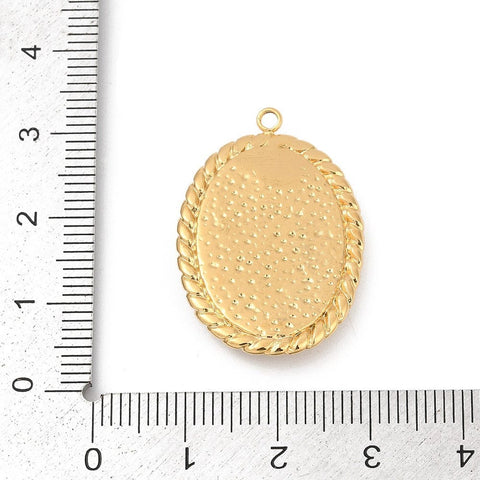 BeadsBalzar Craft Store 304 Stainless Steel Enamel Pendants, with resin Imitation Pearl Finding, Ion Plated