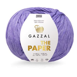 BeadsBalzar Craft Store 3952 Gazzal The Paper Yarn – Eco-Friendly Raffia-Style Yarn for Bags, Hats & Decor