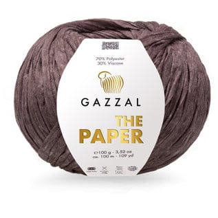 BeadsBalzar Craft Store 3959 Gazzal The Paper Yarn – Eco-Friendly Raffia-Style Yarn for Bags, Hats & Decor