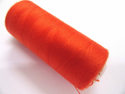 BeadsBalzar Craft Store 851 BRIGHT ORANGE Sewing Ideal Thread