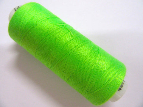 BeadsBalzar Craft Store 894 NEON GREEN Sewing Ideal Thread
