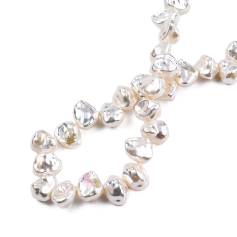 BeadsBalzar Craft Store ABS Plastic Imitation Pearl Beads – Glossy, Durable & Lightweight for Jewelry and Crafts
