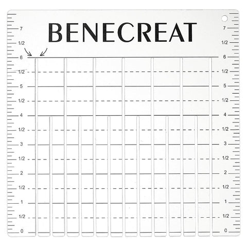 BeadsBalzar Craft Store Acrylic Quilting Template, Cutting Guide, Sewing Tools, Rectangle