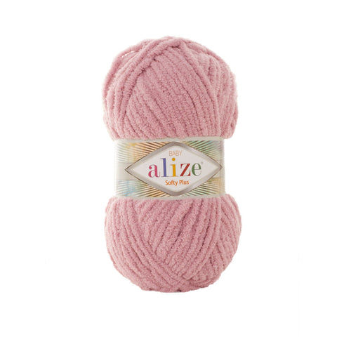 BeadsBalzar Craft Store Alize Softy Mega Yarn – Ultra-Soft Super Bulky Chenille for Cozy Creations