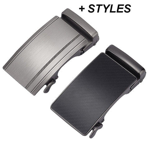 BeadsBalzar Craft Store Alloy DIY Adjustable Automatic Buckle, for Men's Belt Head Accessories, 82x40.5x18.5mm