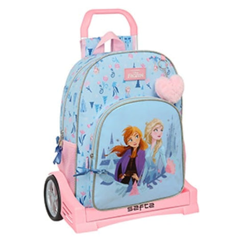 BeadsBalzar Craft Store Backpack Mod. 180 with Evolution Trolley – Rolling Backpack 33x42x14 cm for School & Travel