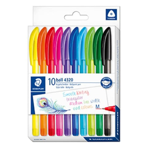 BeadsBalzar Craft Store Ballpoint Pen Ball 4320 M – 10-Piece Set | Smooth Writing