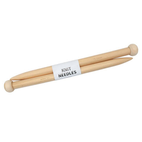BeadsBalzar Craft Store Bamboo Pointed Knitting Needles, for Knitting Tool, PapayaWhip