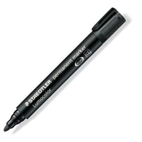 BeadsBalzar Craft Store BLACK Permanent Marker Bullet Tip – Bold & Long-Lasting for All Surfaces