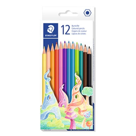BeadsBalzar Craft Store Coloured Pencils – Hexagonal – 12pcs Set