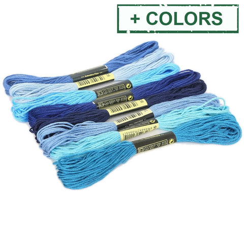 BeadsBalzar Craft Store Cotton Crochet Threads, Embroidery Threads, Yarn for Lace Hand Knitting