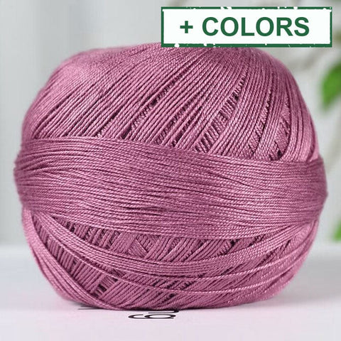 BeadsBalzar Craft Store Cotton Fibers Knitting Yarn –, 317 Yards (290m) per Skein, 50g
