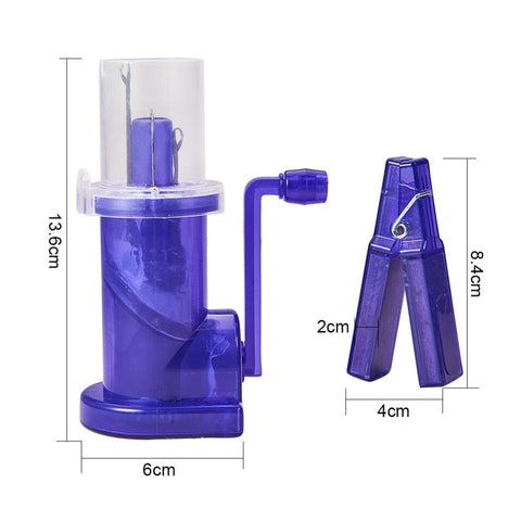 BeadsBalzar Craft Store Creative Hand-operated Embellish-Knit Knitting Machine, Spool Knitter Embellish Craft Bracelet Weave Tool
